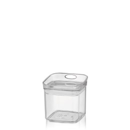 Plastikowy pojemnik kuchenny, 10,5x10,5x10,5 cm, 0,5 l