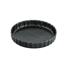 Ceramiczna forma na tartę, śred. 28 cm, czarna