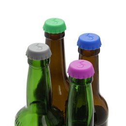 Silikonowe korki do butelek, 12 szt., śred. 3 x 1 cm