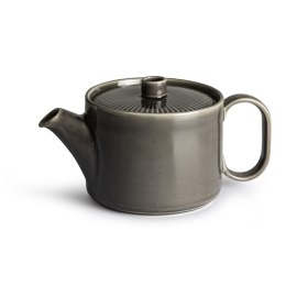 Dzbanek do herbaty, szary, ceramika, 1,2 l, wys. 12 cm