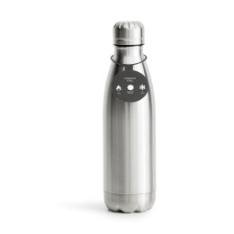 Butelka termiczna, stalowa, 0,5 l, srebrna