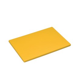 Deska do krojenia, tworzywo sztuczne, 25x17 cm, żółta