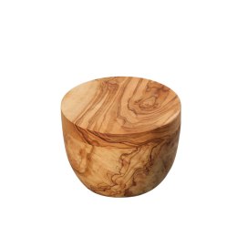 Pojemnik na sól, drewno oliwne, śred. 9,5 x 7 cm