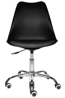Krzesło obrotowe Elegante Office czarne PU