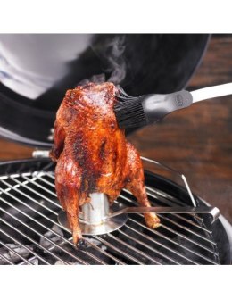 Uchwyt grillowy z pojemnikiem do kurczaka - Roesle