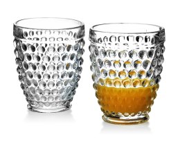 Szklane rewolucyjne szklanki z kropkami gotowe na Twoje ulubione napoje