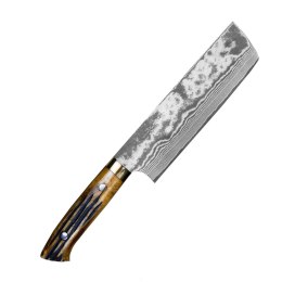 Takeshi Saji YBB Ręcznie kuty nóż Nakiri 17cm VG-10