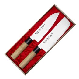 Satake Cutlery Mfg Misaki Zestaw 2 noży w drewnianym pudełku