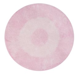 Dywan bawełniany Tie-Dye Pink Ø150 cm Lorena Canals