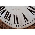 Zegar ścienny retro 60 cm MDF karmelowy