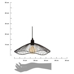 Nowa lampa wisząca Galt 34 cm - czarny, minimalistyczny