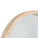 Drewniane lustro ścienne Natalie - 50 cm