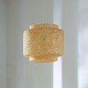 Lampa bambusowa wisząca 40cm