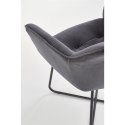 Krzesło Velvet K377 - Popielate mebel do montażu