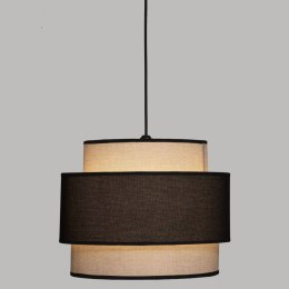 Lampa Black Tika - 38 cm, Okrągły, Minimalistyczny