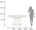 Stół rozkładany Bonari biały