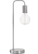 Lampa biurkowa Keli - Srebrna - Minimalistyczny Design