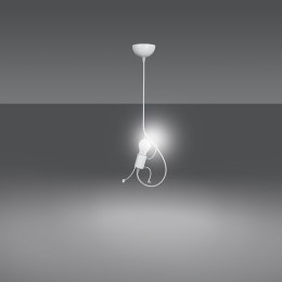Lampa sufitowa BOBI 1 WHITE - Nowoczesny design