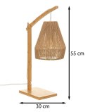 Lampa biurkowa Palm Natural 55 cm