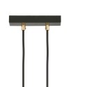 Lampa GLAM 1 BLACK/TRANSPARENT - designerska elegancja