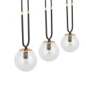 Lampa Loftowa Glam 4 - Transparentna, Designerka