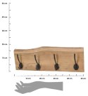 Uniwersalny Wieszak Tekowy - Drewniany 50 cm