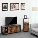 Solidna szafka pod TV - Rustykalny design, wysoka jakość