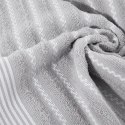 Ręcznik LEO srebrny 50x90 cm