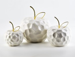 Figurka ceramiczna w kształcie jabłka 11x12,5cm