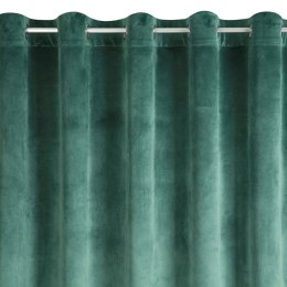 Elegancka zasłona welurowa - zieleń, 215x250 cm