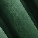 Elegancka zasłona welurowa - zieleń, 215x250 cm