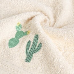 Ręcznik dziecięcy 30x50 kremowy - Miękki i delikatny