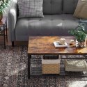 Elegancki stolik kawowy rustykalny - podkreśl styl salonu