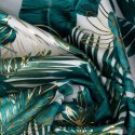Dekoracyjna Zasłona Welwetowa - Egzotyczne Liście