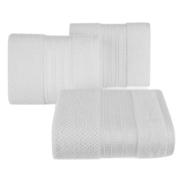 Mięsisty ręcznik ROSITA 30x50 biały Miękki, jednolity kolorystycznie ręcznik bawełniany o dużej gramaturze