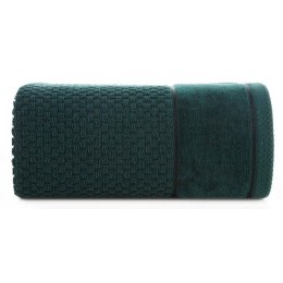 Mięsisty ręcznik FRIDA 30x50 c.zielony Miękki, jednolity kolorystycznie ręcznik bawełniany o dużej gramaturze