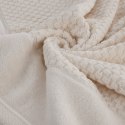 Mięsisty ręcznik FRIDA 30x50 kremowy Miękki, jednolity kolorystycznie ręcznik bawełniany o dużej gramaturze