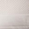 Mięsisty ręcznik FRIDA 30x50 kremowy Miękki, jednolity kolorystycznie ręcznik bawełniany o dużej gramaturze