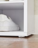 Szafka na buty z siedziskiem - Stylowa ławka do przechowywania obuwia