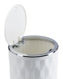Zestaw łazienkowy Reina biały/chrom - Elegancki komplet 5 elementów