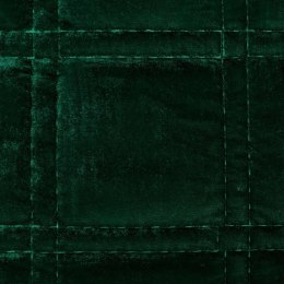 Narzuta KRISTIN/2 220x240 cm c. zielona Narzuta z welwetu podwójnie przeszywana w geometryczny wzór